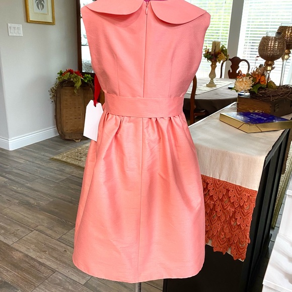 Girls Pageant Interview Dress NEW Perfectly Peachy Size 7 - Picture 6 of 8